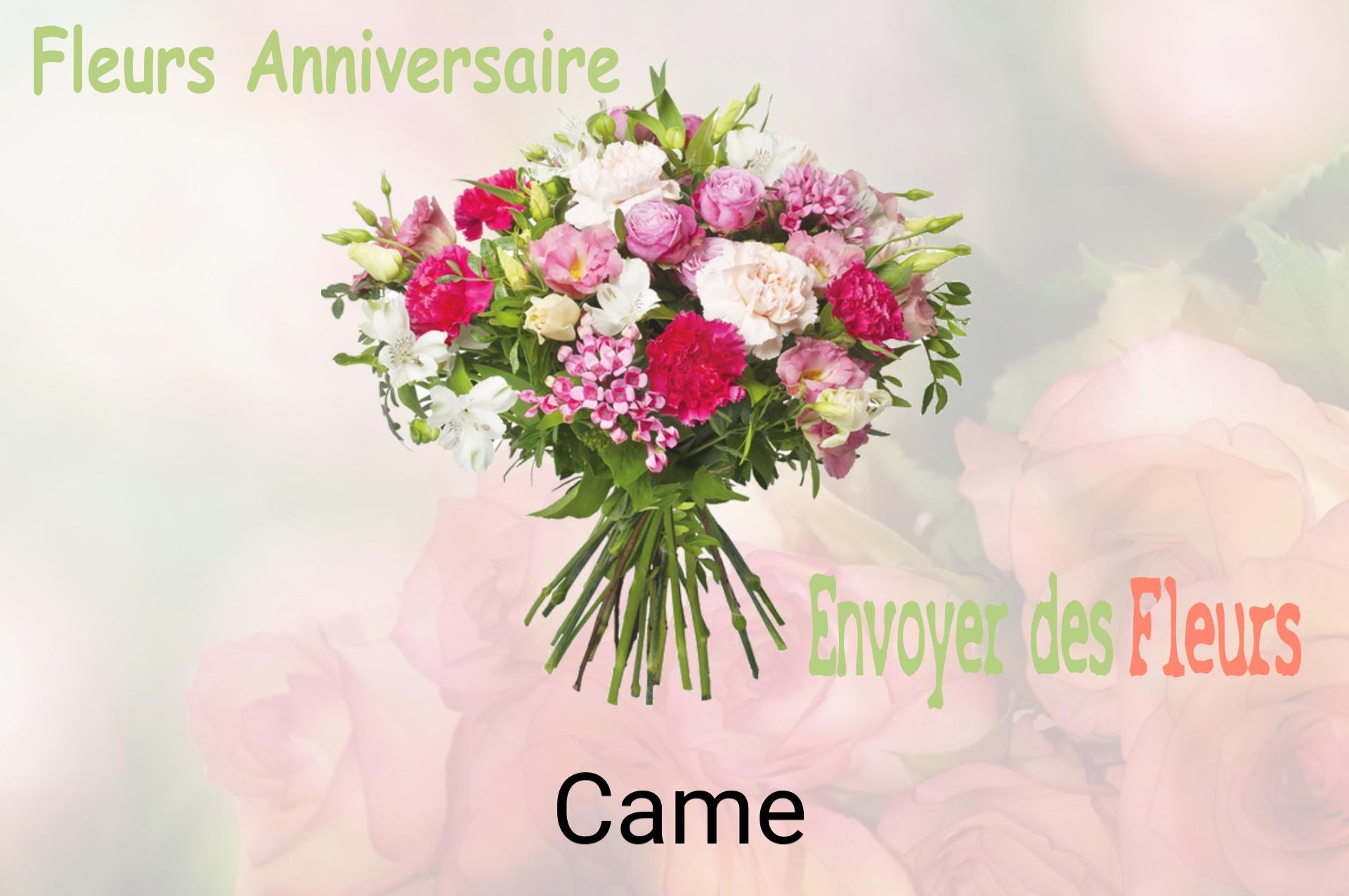 Bouquet de fleurs d’anniversaire livré à Came